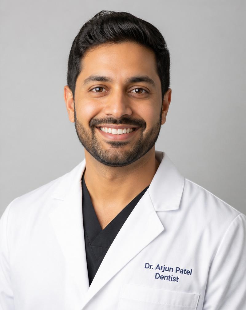 Portrait of Dr. Arjun Patel